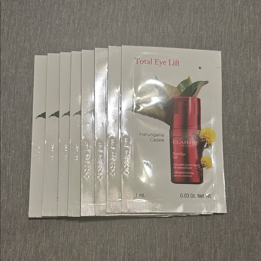Clarins😉8-Total Eye Lift 8 x 1 ml 0.03 oz. / Sealed Packets / Made in France